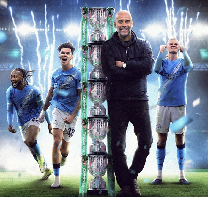 瓜帅怒踢电视释放压力 曼城2-0力克阿森纳夺冠